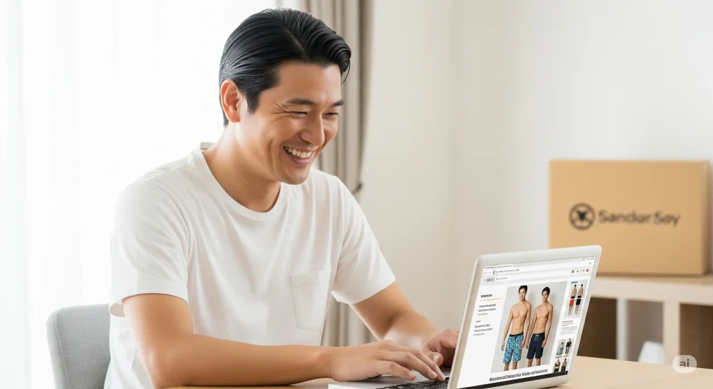 水着セットアップが安いのはオンラインストア？