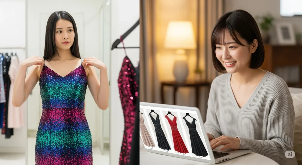パーティドレスを売ってるお店【実店舗と通販】