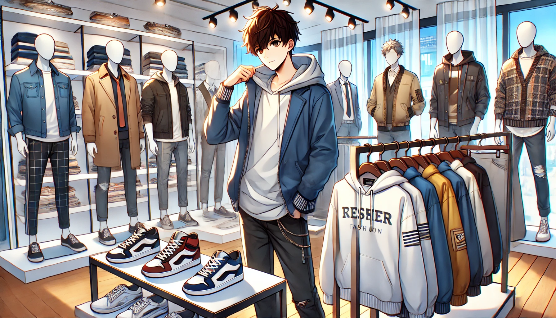 男子高校生はどこで服を買う？