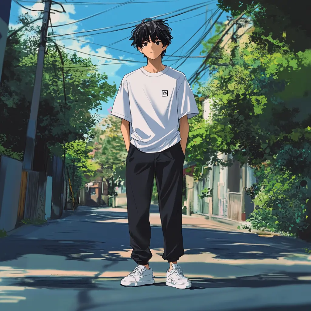 おしゃれになりたい中学生におすすめの服 シンプルTシャツ