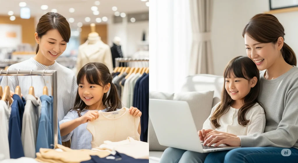 ディズニー親子コーデはどこで買う?店舗と通販の選び方
