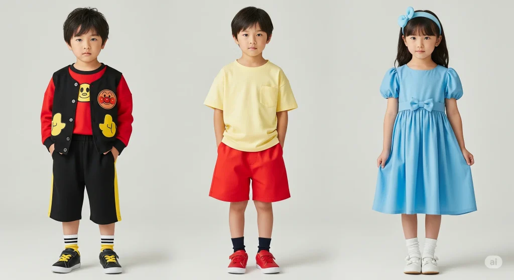 定番キャラクター別コーデの特徴