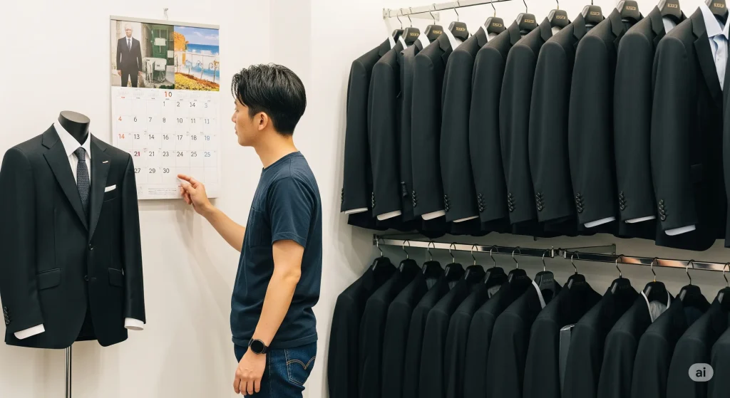 喪服の購入時期による選び方の違い
