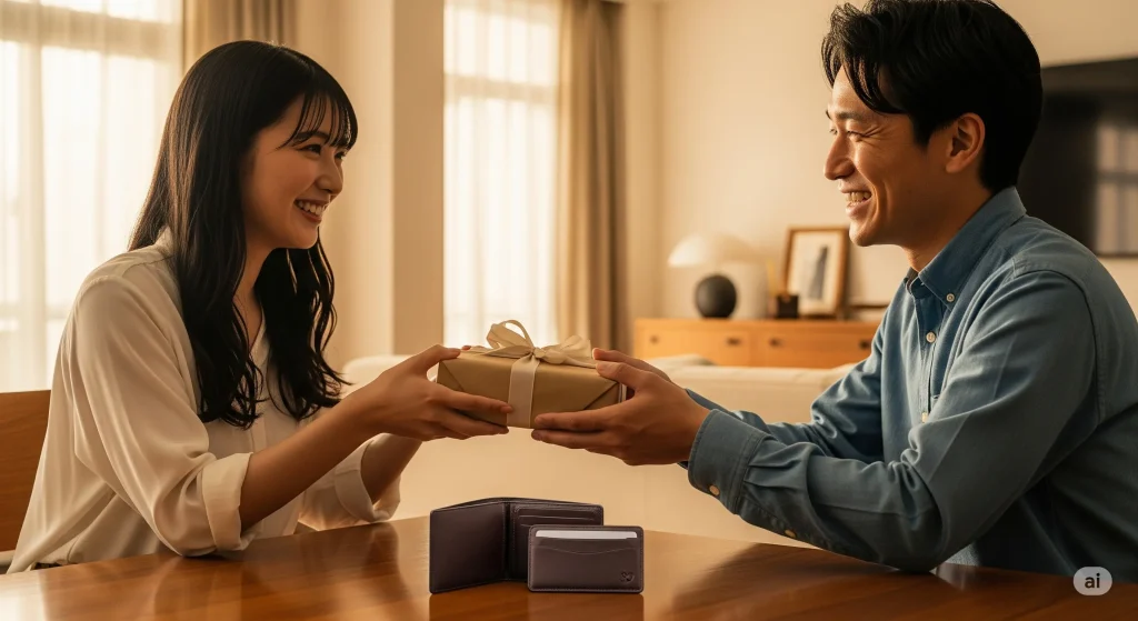 オロビアンコのプレゼントにも最適な財布などの小物類
