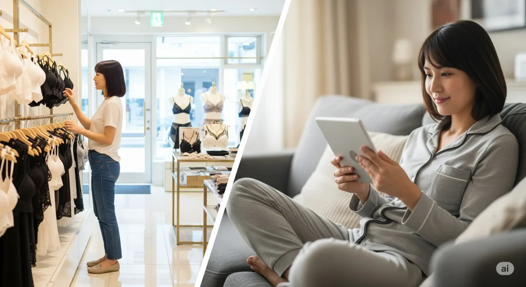 30代はブラジャーどこで買う?ブランドと店舗選び