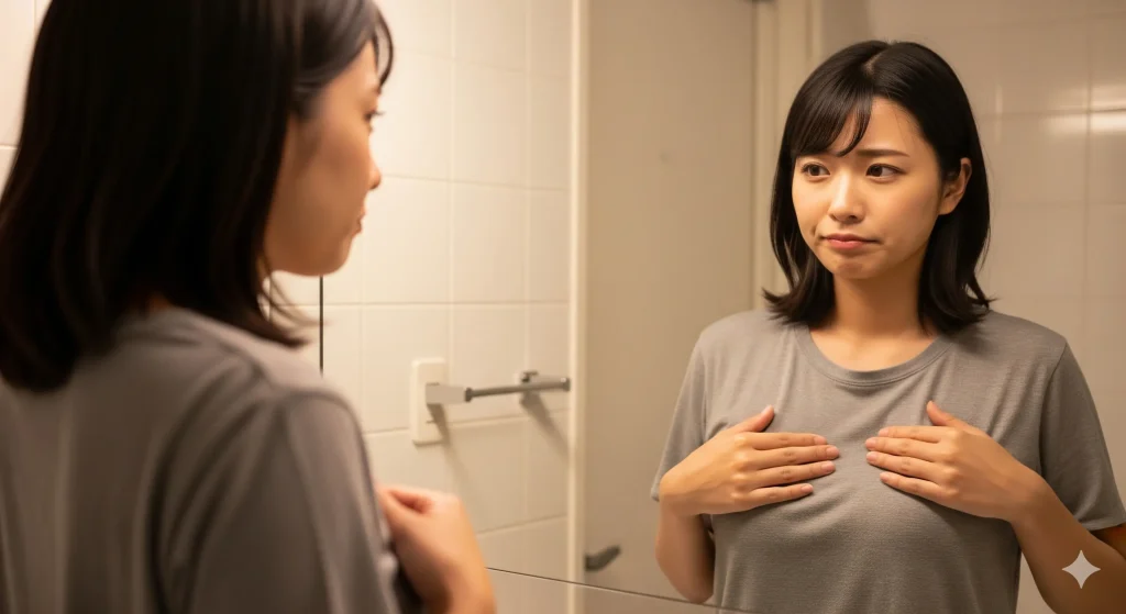 バンビウォーターは胸が潰れるという噂は本当？原因と対策