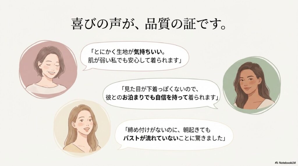 アングリッドのナイトブラの良い口コミと悪い口コミから見るリアルな評価