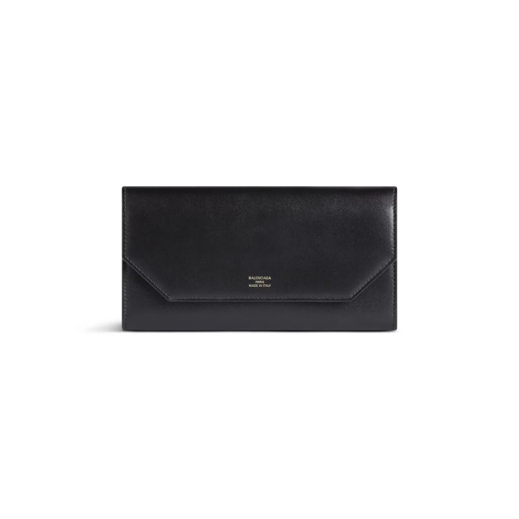 ブラック の ウィメンズ Envelope ロングウォレット カードホルダー