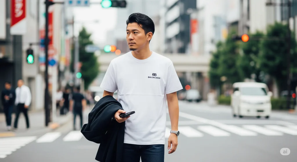 バレンシアガの人気メンズTシャツ|白シャツ・コラボTシャツと偽物の見分け方