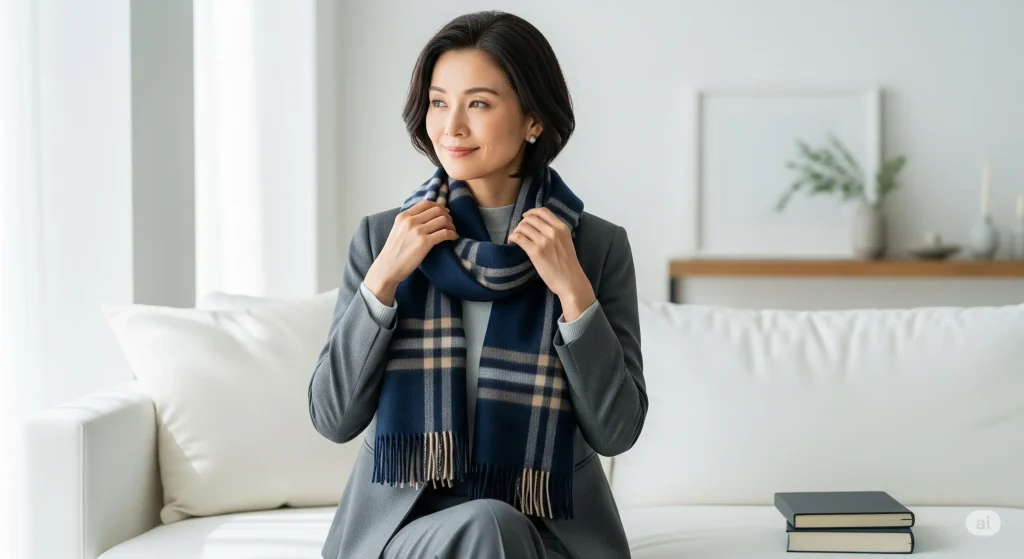 ジョンストンズのマフラーは本当に良い?40代・50代女性のリアルな評判と失敗しない選び方