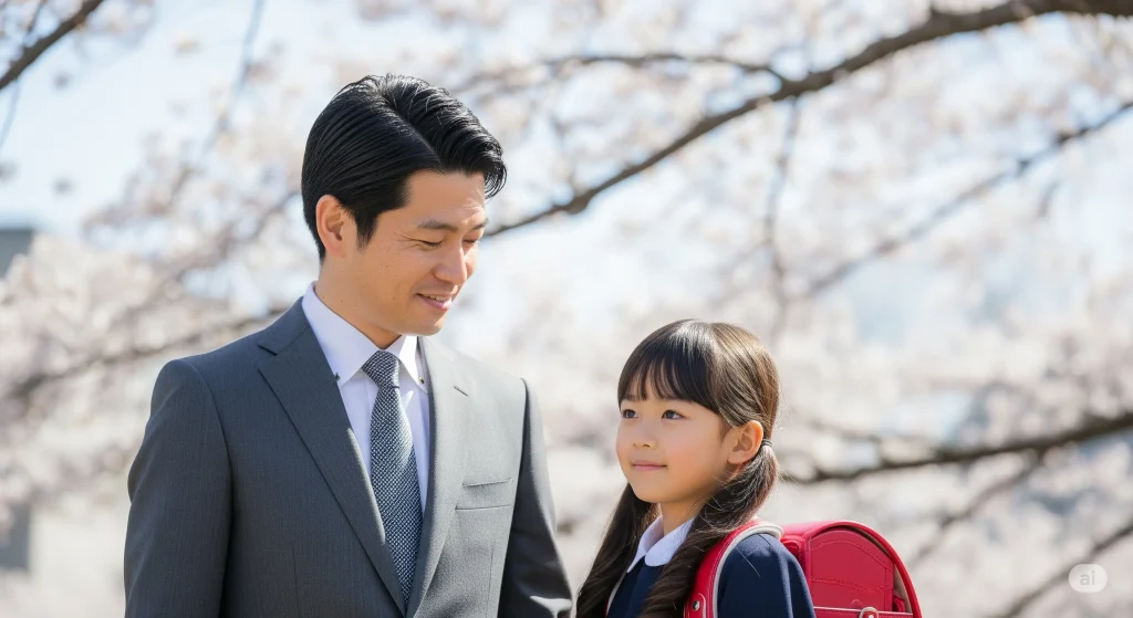 40代メンズスーツ 子供の入学式に最適なスーツ選び