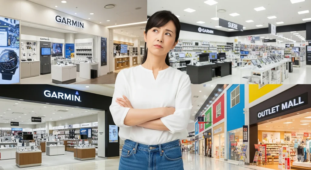 ガーミンは実店舗のどこで買うべき?