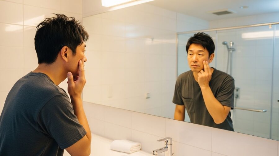 BELLUMOREの口コミは?40代男性が直面するシワや老け見えの深刻な悩み