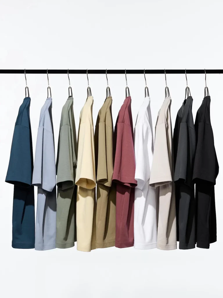 エアリズムコットンオーバーサイズTシャツ(5分袖)