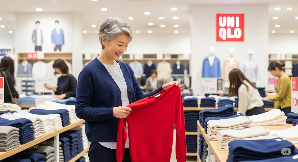 60代女性のユニクロコーディネートはどうしたらいい？