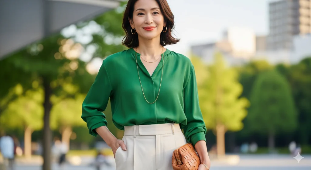 50代女性におすすめのユニクロ秋コーデ|2025年新作で上品に大人可愛く