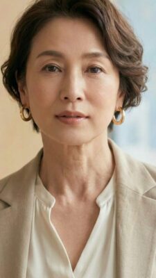 60代の首元おしゃれ── シワ・たるみを隠してマイナス5歳見え