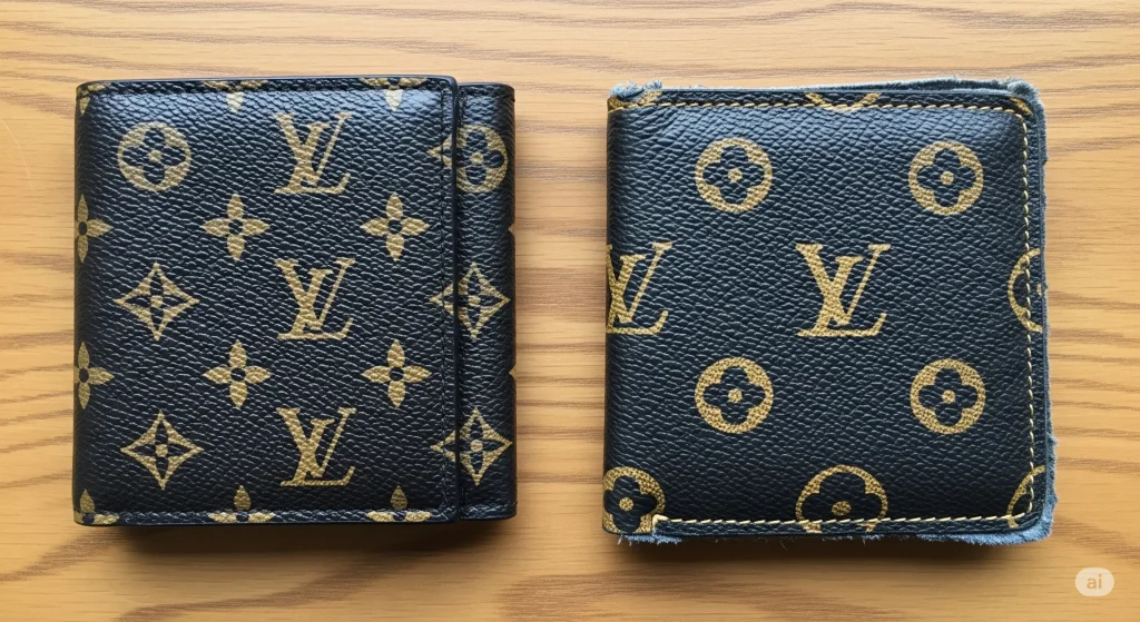 50代の財布　はずかしい財布　ブランドの主張が激しい財布やコピー品