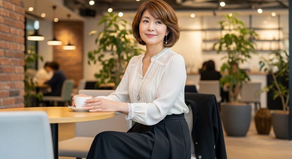 甘辛ミックスで女性らしさをプラス