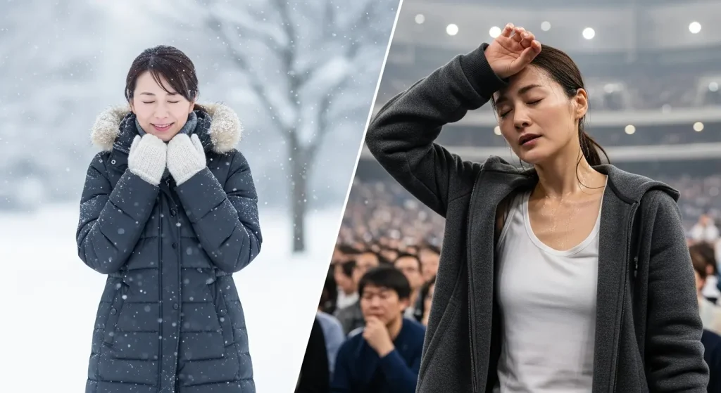 40代・50代の冬ドームライブ服装ガイド　最大の課題はドーム特有の寒暖差