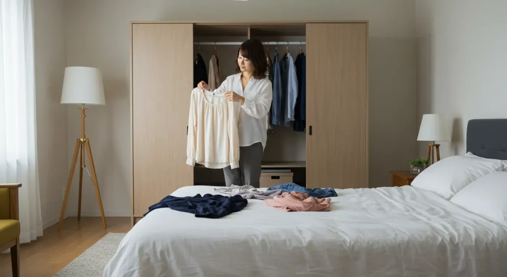 40代女性ミニマリストの服の枚数は?失敗しないための断捨離の進め方