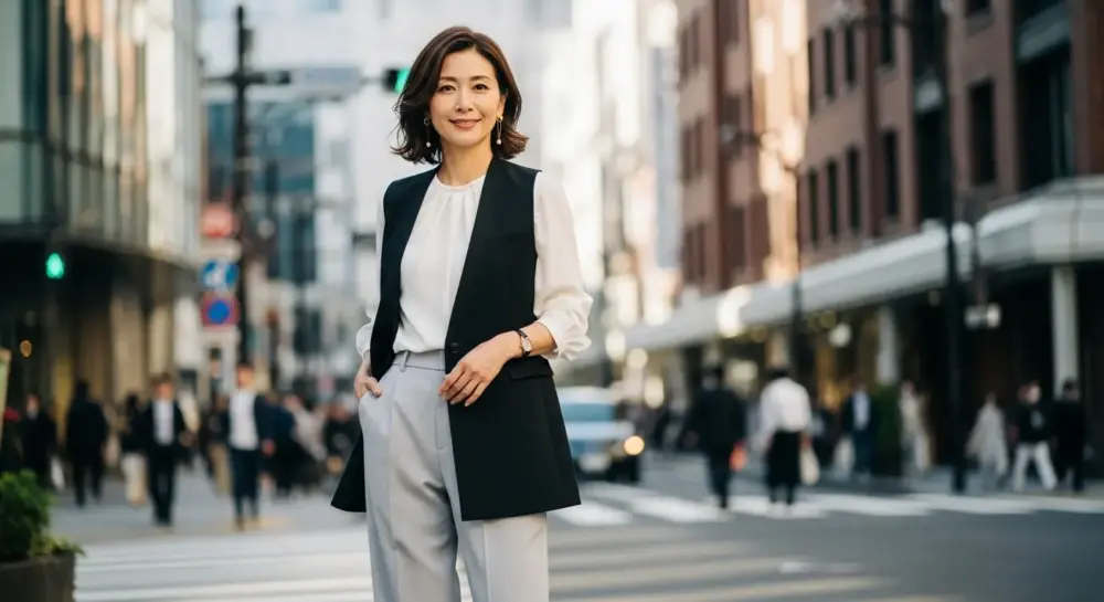 50代女性は白・黒が似合わない？「黒が似合わなくなった」悩みの解決策