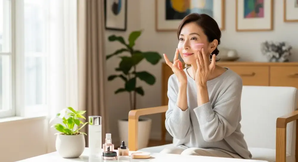 50代女性は白・黒が似合わない？「白が似合わない」はメイクで解決