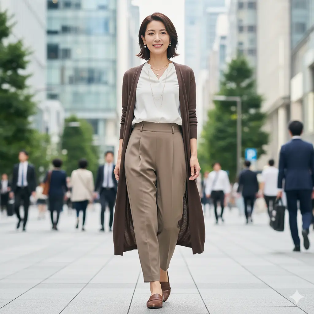 オフィスで使えるきれいめスタイル