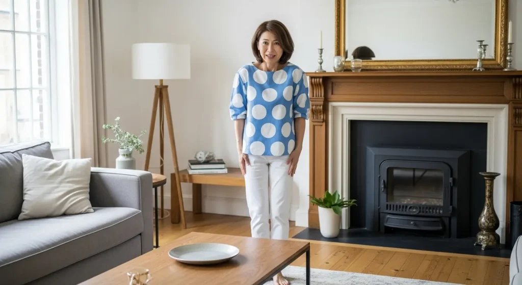 40代・50代「ドット柄は痛い」の誤解!柄の大きさで「子供服」に見える罠