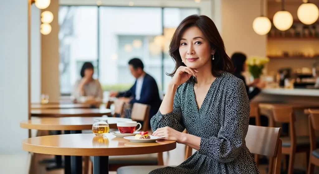 40代・50代「ドット柄は痛い」の誤解!「ドット柄は痛い」を避けるワンピース選び