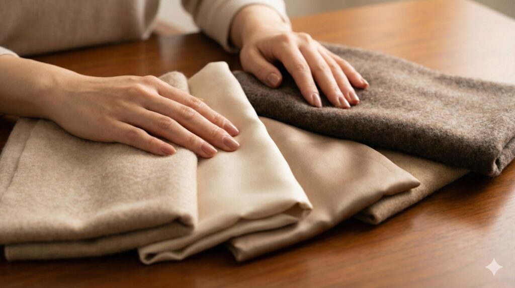 高見えする服|素材選びの法則