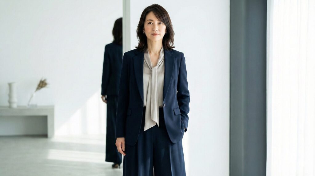 高見えする服|アラフィフのシルエットの法則