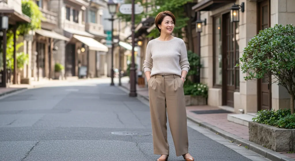 40代・50代のおばさん体型カバー!印象が変わるおばさん体型コーデの基本