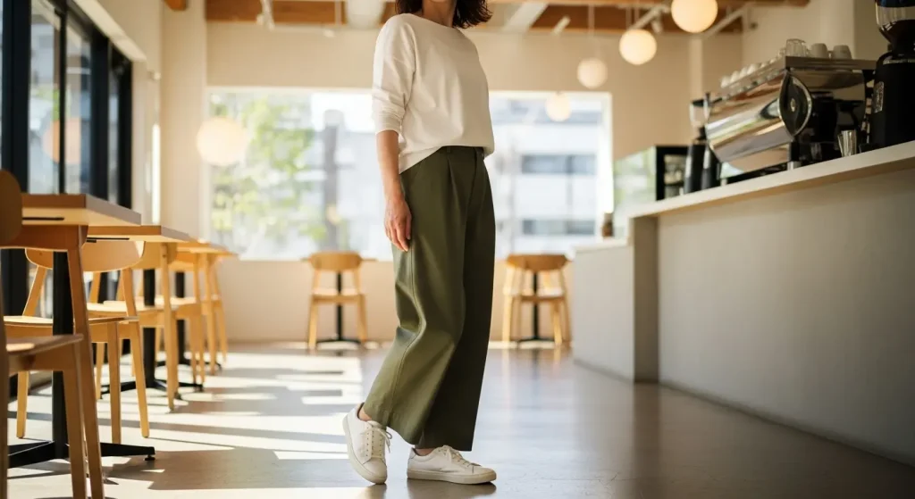 骨格ストレートの似合う服・似合わない服！ボトムス選びのNGポイント