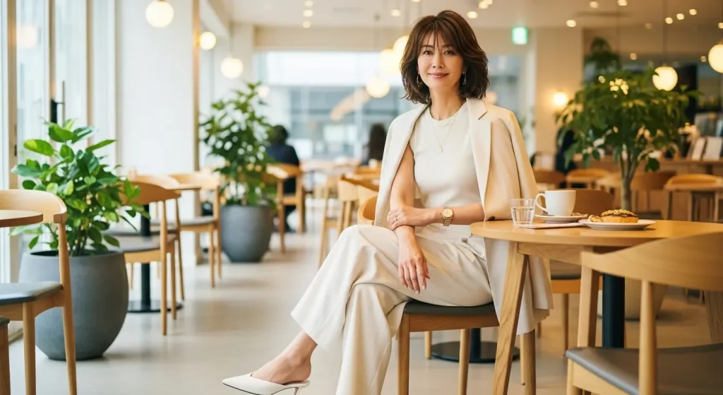 40代・50代必見！ワイドパンツに合うトップス選びの基本