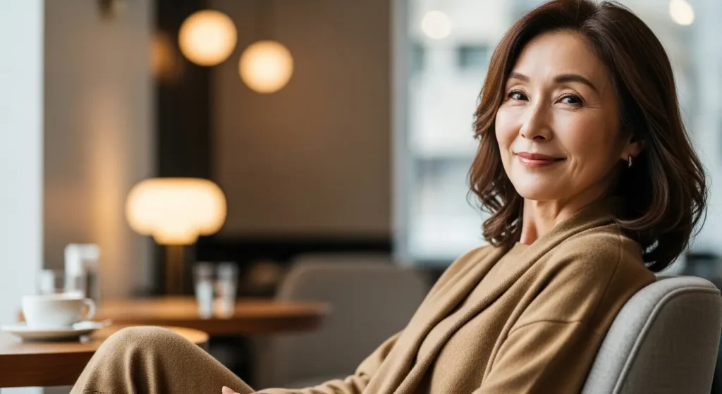 60代女性のパンツスーツ・セットアップ　60代レディースが重視する3つの柱