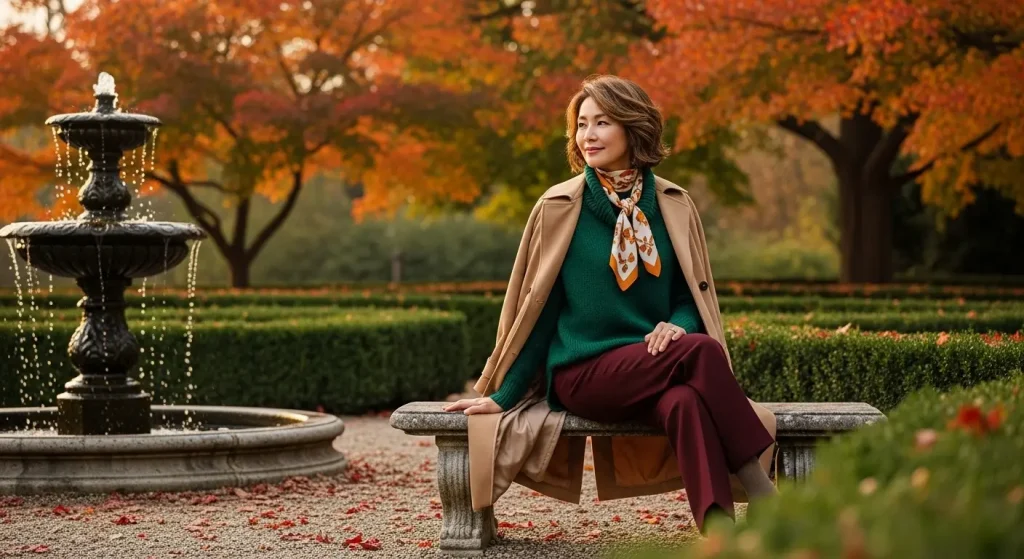 40代・50代の秋コートと羽織り