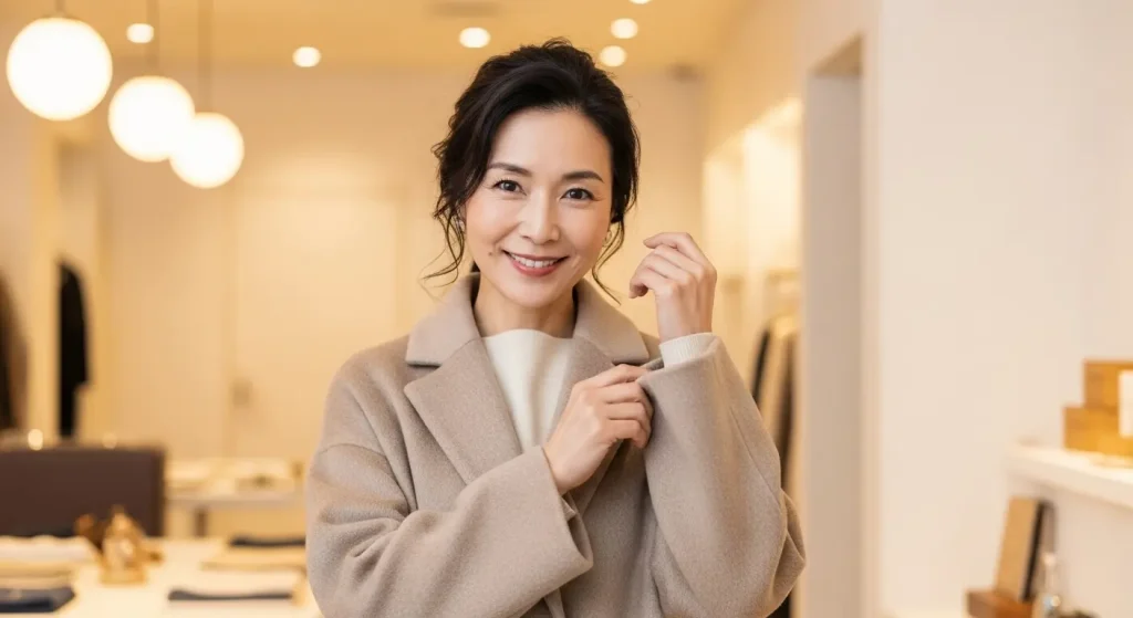 ベージュコートコーデ|40代・50代女性に似合うきれいめコーデ 40代・50代が服に求める価値観