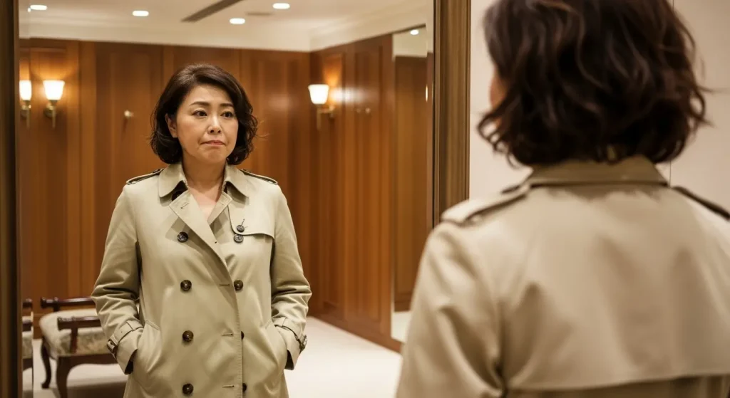 ベージュコートコーデ|40代・50代女性に似合うきれいめコーデ 避けるべき時代遅れのシルエット