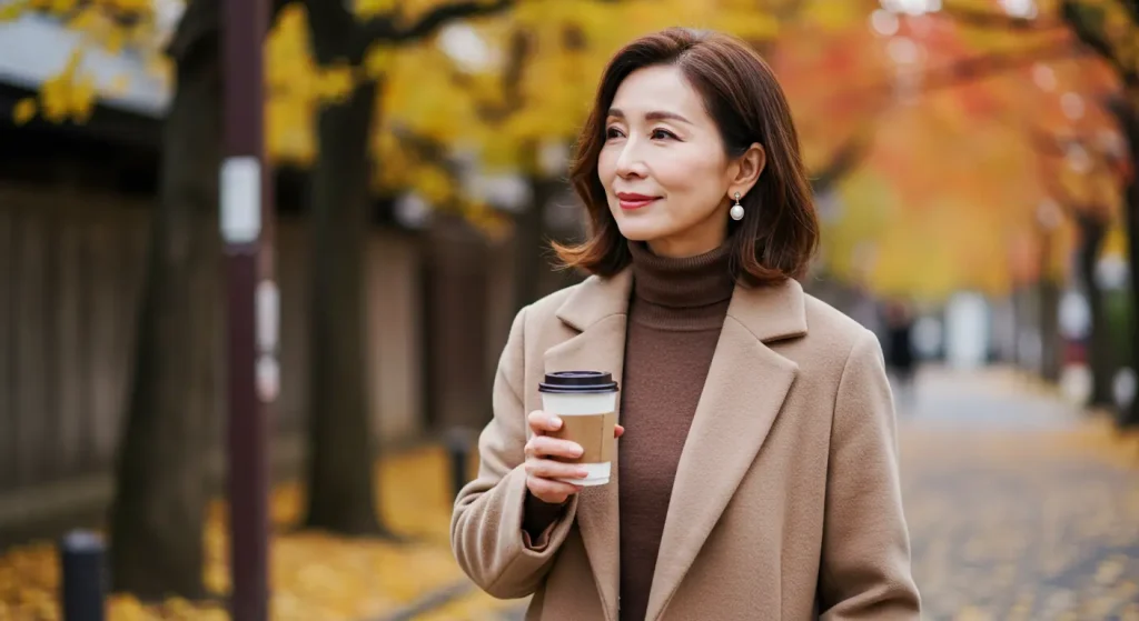 40代・50代のベージュコーデ|秋冬シーズンに着たい温かみのある着こなし