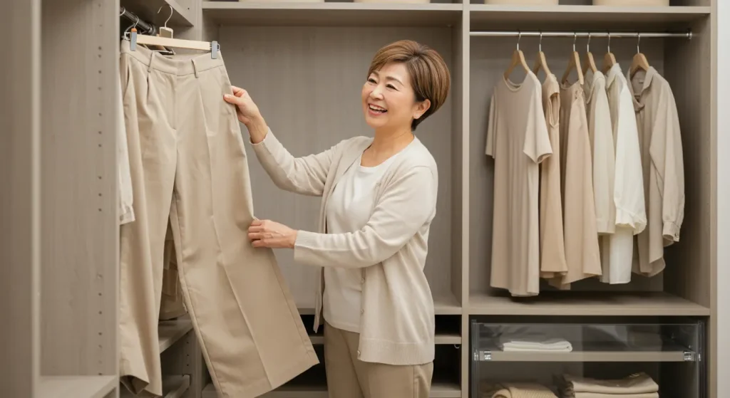 パンツ・スカート・カーディガン別!ベージュコーデ