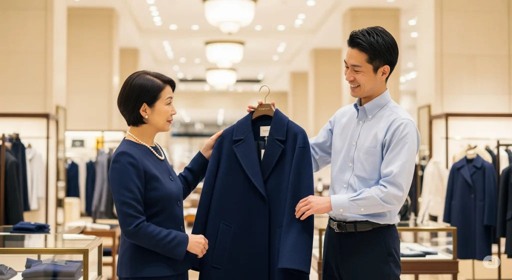 上質な一着が見つかる百貨店のメリット