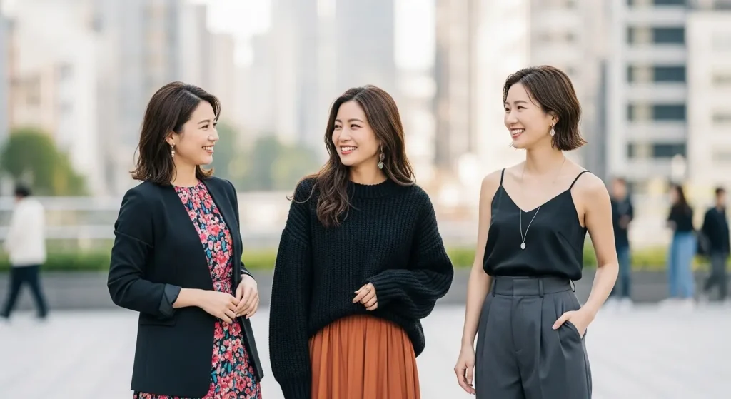 【タイプ別】イエベ春・秋、ブルベ夏の黒コーデのコツ