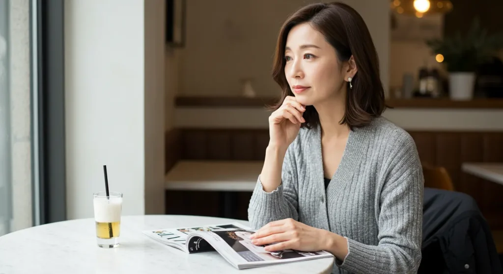 40代でビスチェは痛い?原因と対策