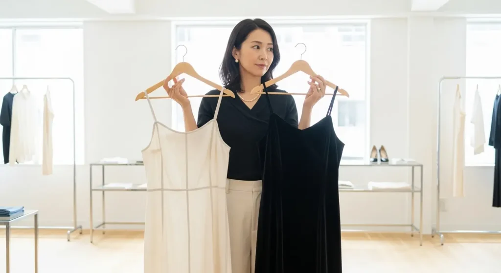 テスト 40代・50代のキャミワンピは痛い?おばさん見え回避術なぜ「痛い」と感じるの?