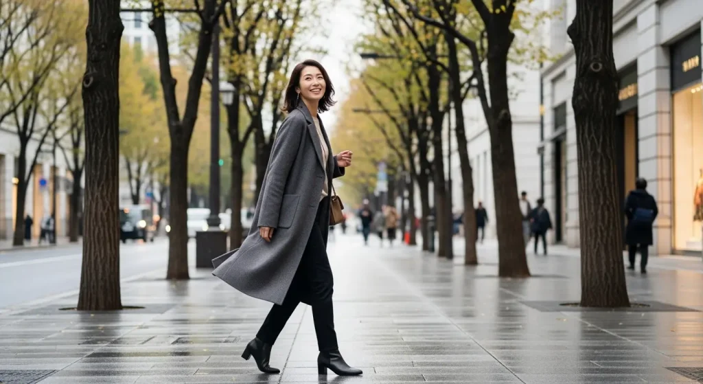 50代・40代のレディース冬コートは「軽い」が鍵！着膨れしない選び方 快適さとエレガンスの両立