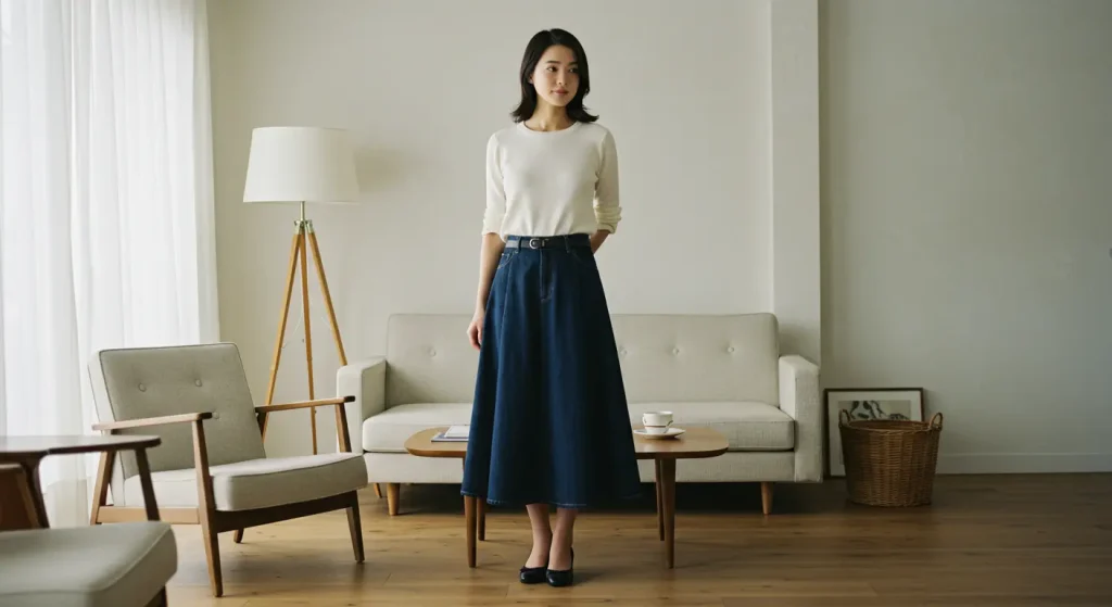 年齢に合うデニムスカートの選び方