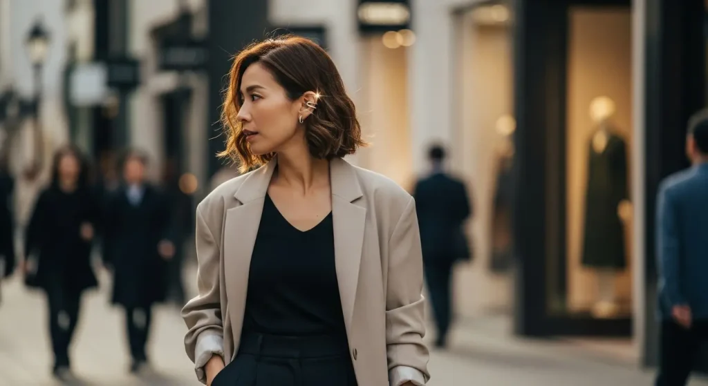 イヤーカフは「おばさん見え」する?40代50代の品格UP 40代・50代が輝くイヤーカフの選び方