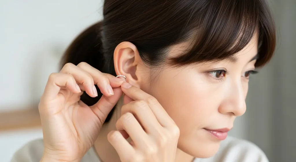 イヤーカフは「おばさん見え」する?40代50代の品格UP「痛い」と思われない着け方のコツ