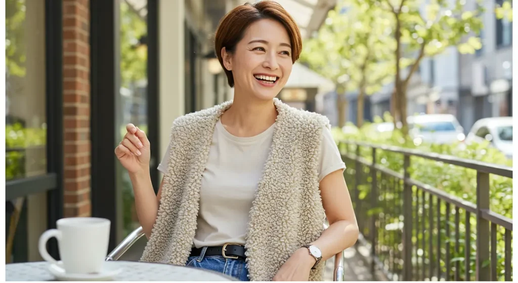 大人女性に人気!40代・50代のファーベストコーデ 9月〜10月の初秋コーデ